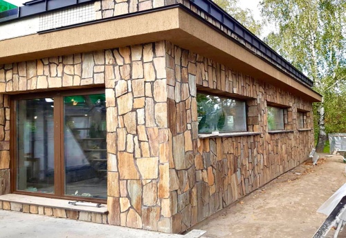 Плитняк кора дерева для фасада купить в Черкесскк