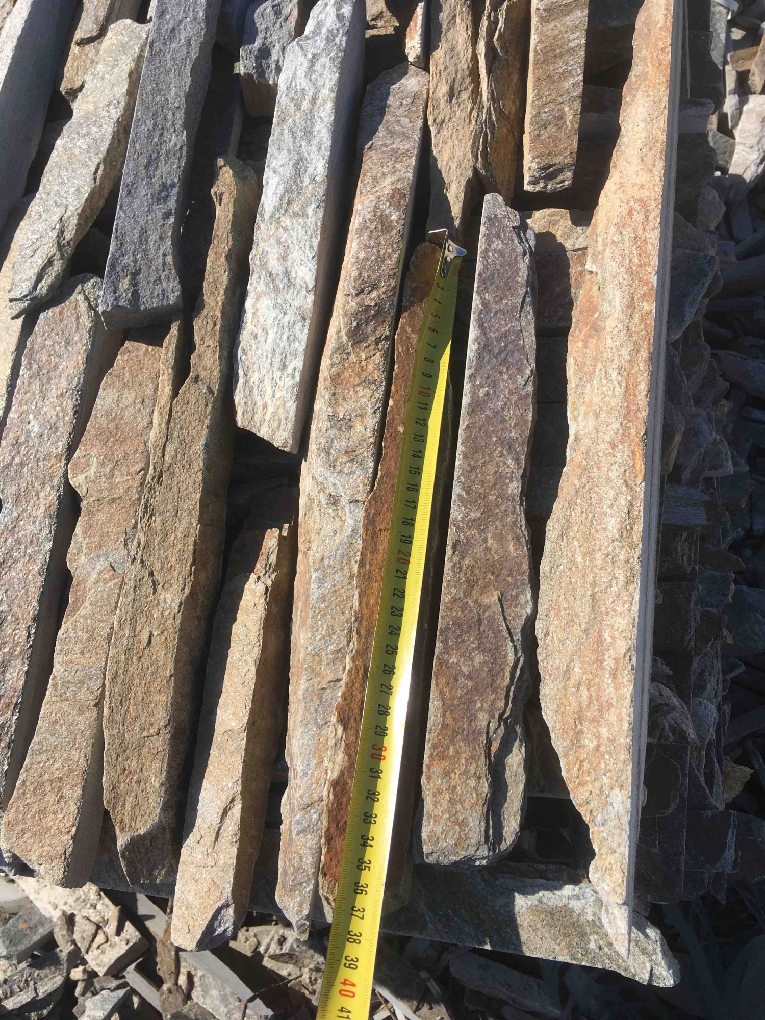 Горбушка златолит мультиколор для облицовки купить в Черкесскк